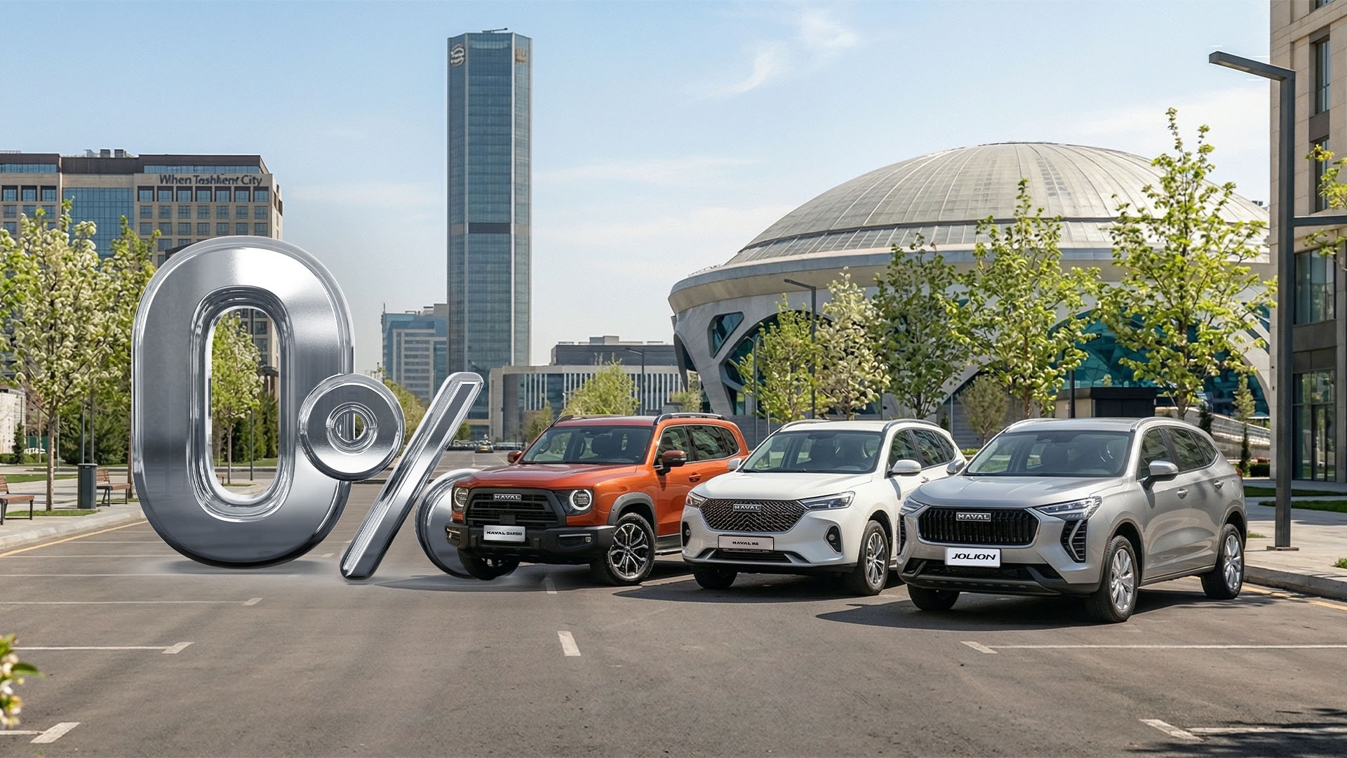 HAVAL avtomobillariga 0% foizsiz muddatli to‘lov